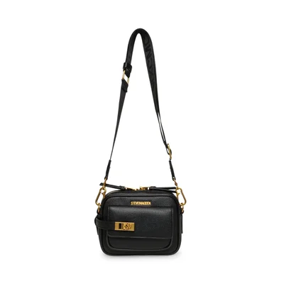 STEVE MADDEN Steve madden blite-e black/gold handbag